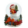 Новогодний шар со снеговиком D4,5 см, L5,5 W5 H6,5 см, 3в. 80-0967 фото 3 — Egidius.ru