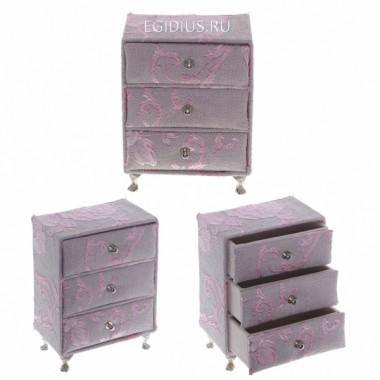 Шкатулка для украшений, 10х6х12 см 81-7059 — Egidius.ru