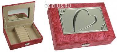 Шкатулка ювелирная Moretto 18*13*5см 110-220 — Egidius.ru