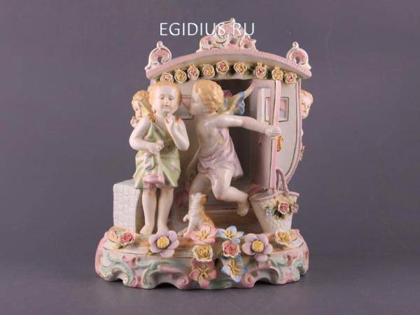 Статуэтка "домик ангелов" длина=28 см высота=30 см 320-205 фото 1 — Egidius.ru