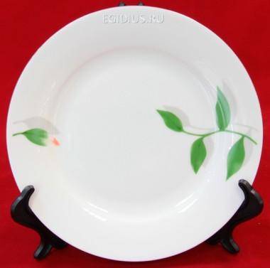 Тарелка &quot;Зелёный листок&quot; 24см  600-413 — Egidius.ru