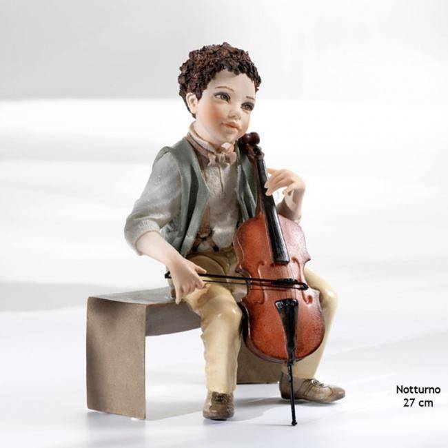 Notturno  Фарфоровая статуэтка, h 27 см 705-137 фото 1 &mdash; Egidius.ru