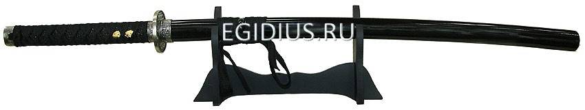 Меч самурайский - катана на подставке 110см  102-711 фото 1 &mdash; Egidius.ru