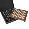 Шахматный набор "Ренессанс"  (красн. мет. доска 36х36, дер. короб, фигуры золото/серебро) 31-0839 фото 2 — Egidius.ru
