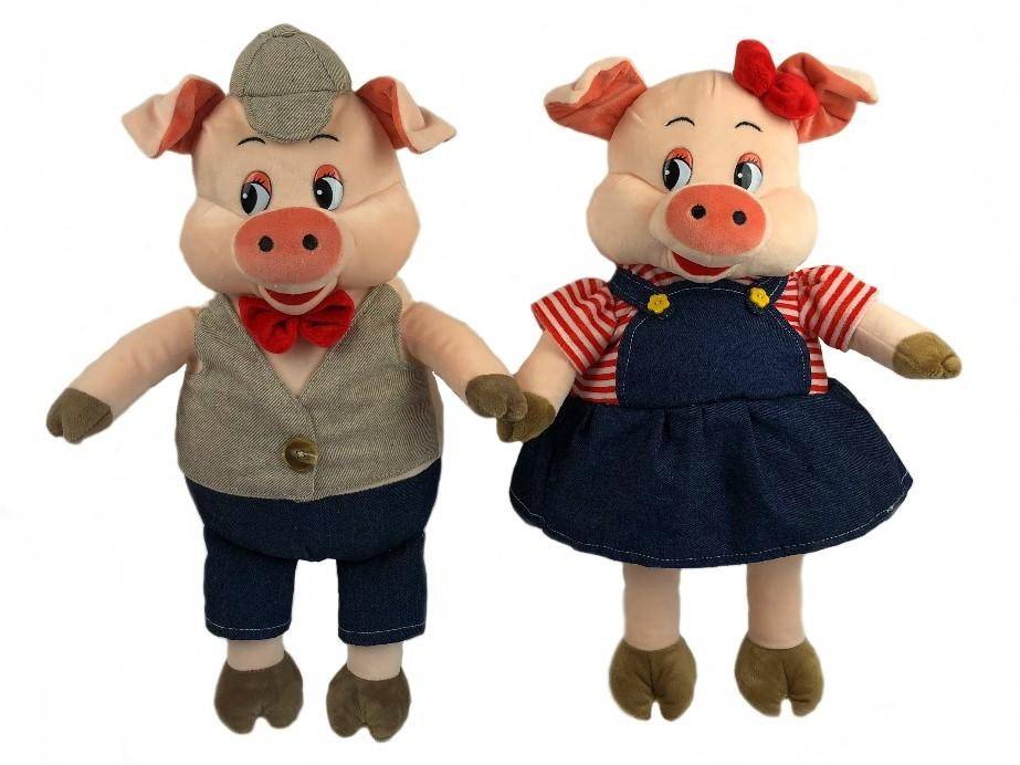 Мягкая упаковка для подарков Свинка S13 33/48см, 1000 гр  281-166 фото 1 — Egidius.ru