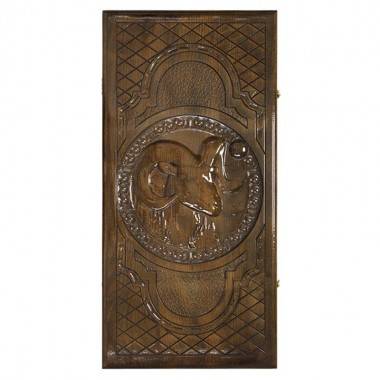 Настольная игра: Нарды резные &quot;Зодиак Овен&quot;, Ustyan 4-2-086 — Egidius.ru