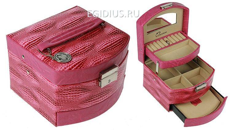 Шкатулка для ювелирных украшений Calvani 15*15*12см  110-656 фото 1 — Egidius.ru