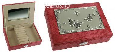 Шкатулка ювелирная Moretto 18*13*5см 110-221 — Egidius.ru