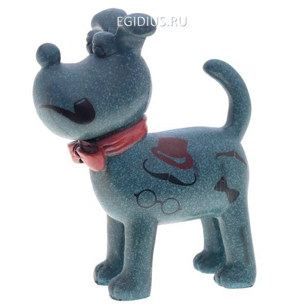 Декоративная фигурка Собака, L 9,5, W 5,5, H 11,5 см 82-0060 фото 1 &mdash; Egidius.ru