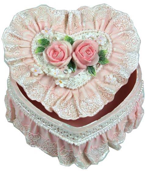 Шкатулка "Кружева"  106-000 фото 1 &mdash; Egidius.ru