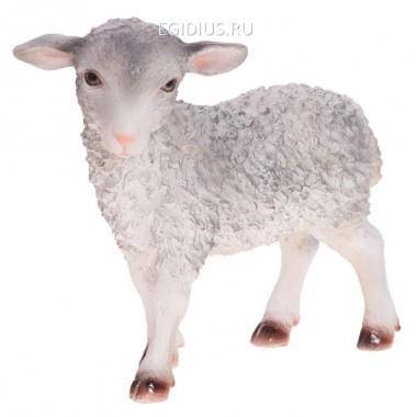 Фигура декоративная Овечка кучерявая L32W13.5H26 см 81-6341 — Egidius.ru
