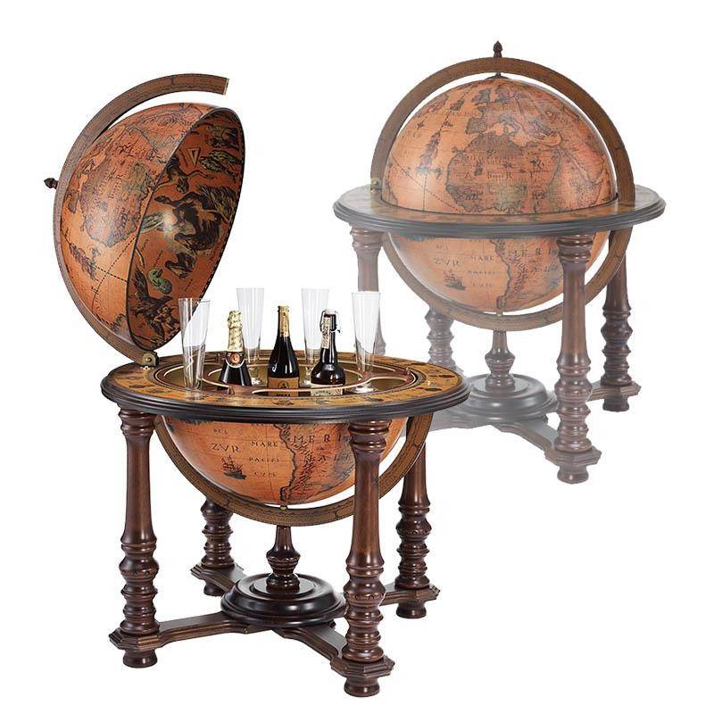 Глобус-бар напольный "Артемида",  D=60 см 31-0051 фото 1 — Egidius.ru