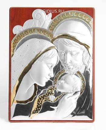 Панно "Святая семья" со стразами 403-015 фото 1 &mdash; Egidius.ru