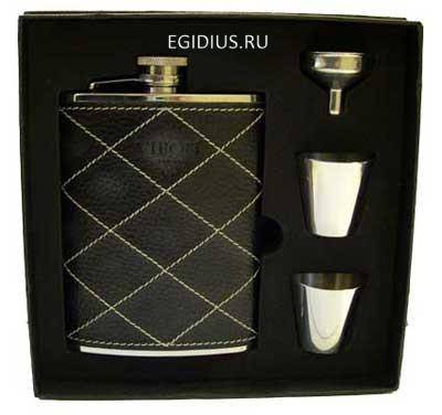 Подарочный набор VIRON с фляжкой 18*18*5 см. 114-517 фото 1 — Egidius.ru