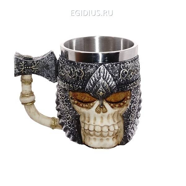 Кружка Череп, 400мл, L15 W8 H11 см 80-0595 фото 1 &mdash; Egidius.ru