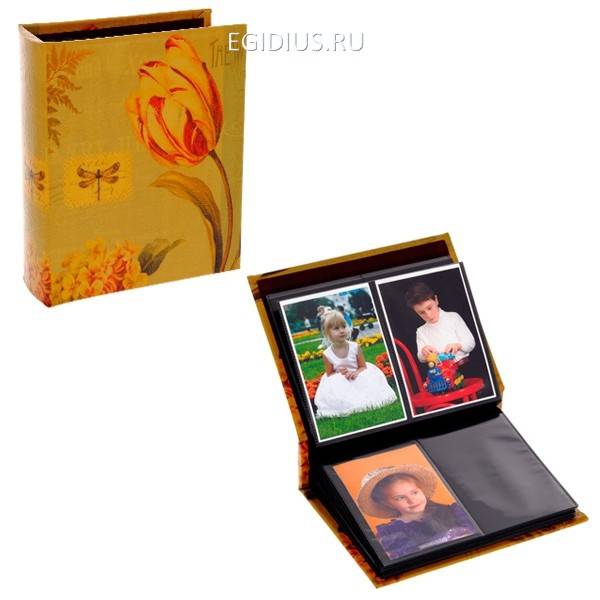 Фотоальбом на 200 фотографий (10х15 см) (искусственная кожа), L23,5 W19 H6 см 81-0157 фото 1 &mdash; Egidius.ru