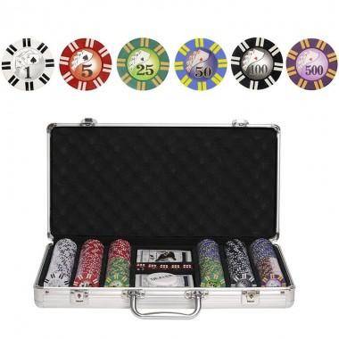 Набор для покера Royal Flush на 300 фишек 4-5-027 — Egidius.ru