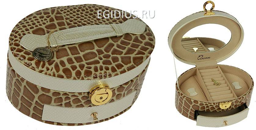 Шкатулка для ювелирных украшений Calvani 15*20*10см 110-659 фото 1 — Egidius.ru