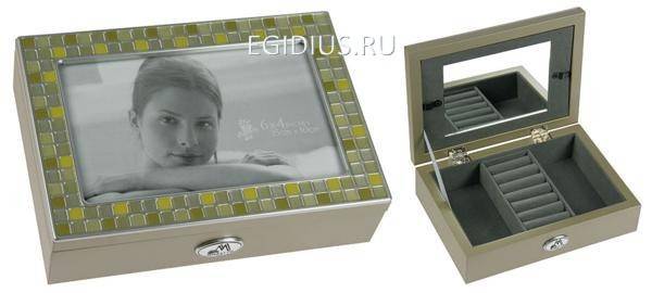 Шкатулка ювелирная Moretto 18*13*5см  110-142 фото 1 — Egidius.ru
