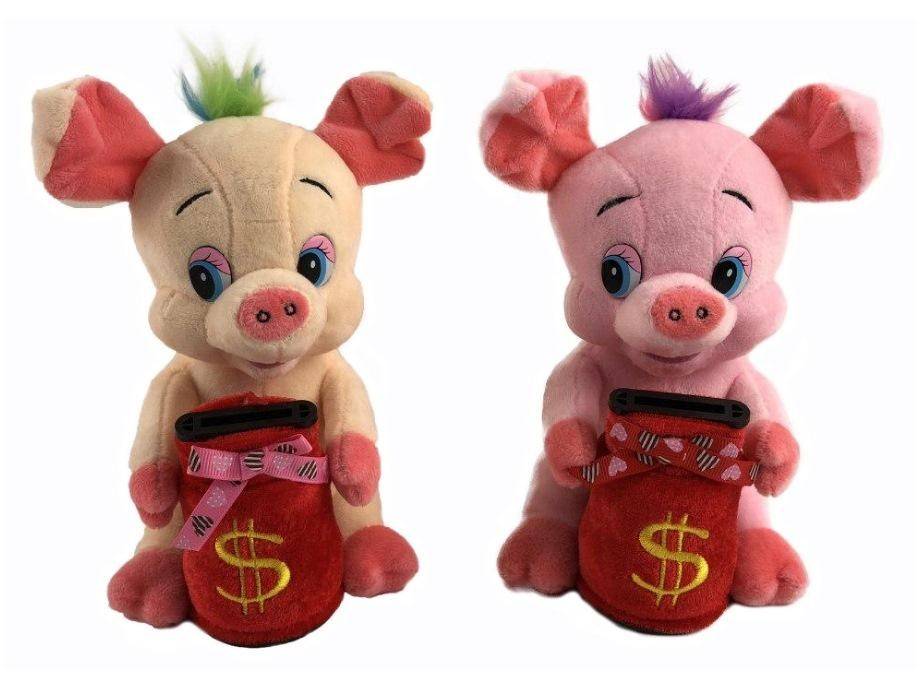 Музыкальная механическая копилка Поросенок 15см 280-842 фото 1 — Egidius.ru