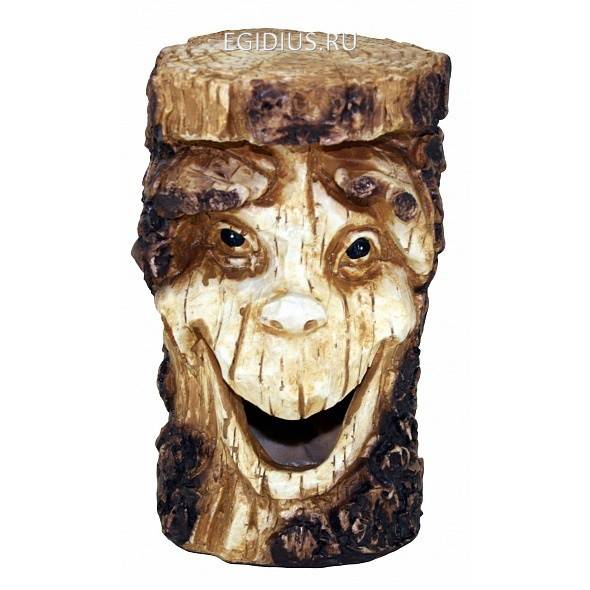 Садовая фигура: Пенёк улыбающийся 50-0034 фото 1 — Egidius.ru