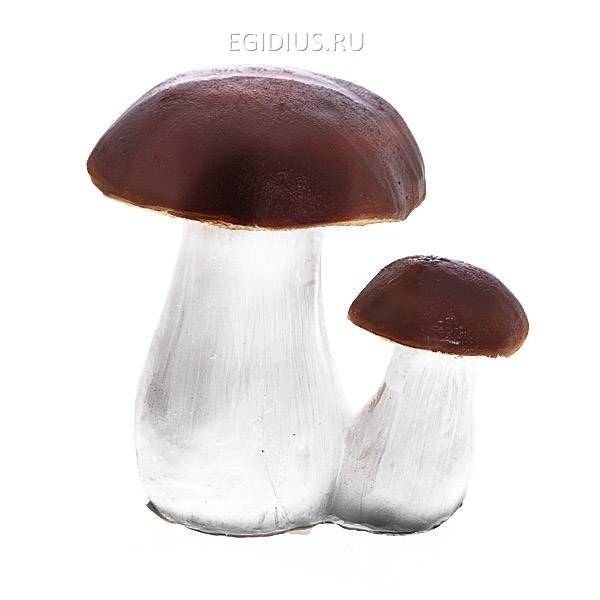 Садовая фигура Гриб белый двойной, H 15 см 81-6072 фото 1 &mdash; Egidius.ru