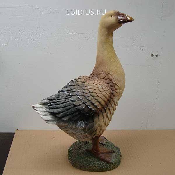 Фигура для дачи Гусь домашний L28.5W17H47 см 81-6342 фото 1 &mdash; Egidius.ru