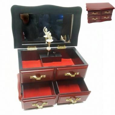 Шкатулка с заводной музыкой и балериной 20.5*11*11см 3-4-130 — Egidius.ru