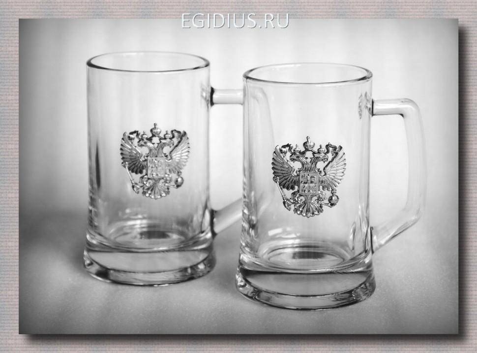 Набор пивных кружек 55299 "Держава" 300мл.   72-0038 фото 1 &mdash; Egidius.ru