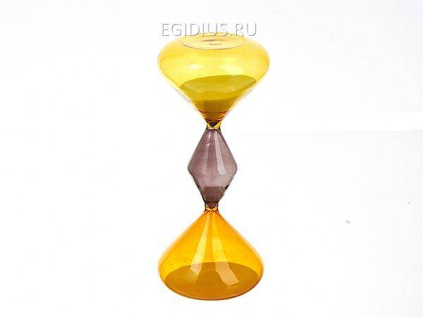 Часы песочные 10*10*24см. (на 30минут) (стекло) 80-0408 фото 1 — Egidius.ru