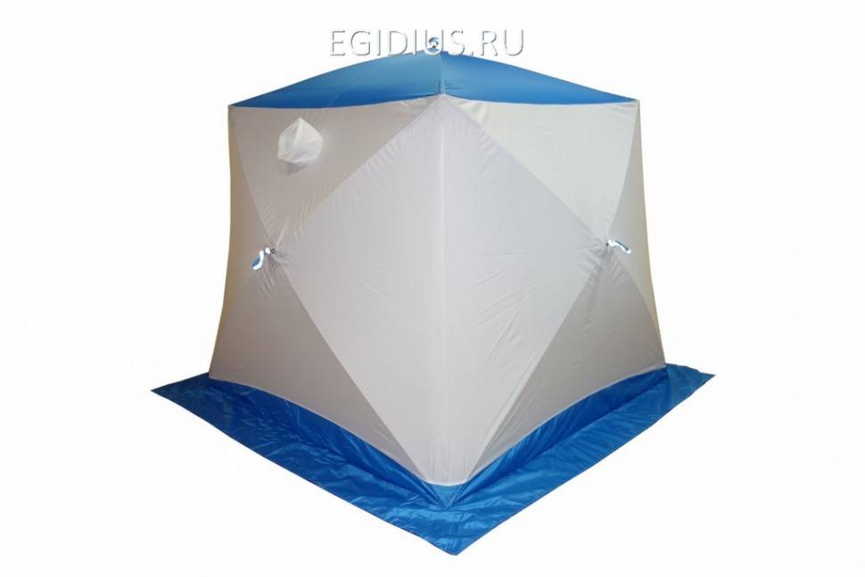 Палатка Призма Баня ПИНГВИН (1 сл.) (бело/синий) 11-0638 фото 1 &mdash; Egidius.ru