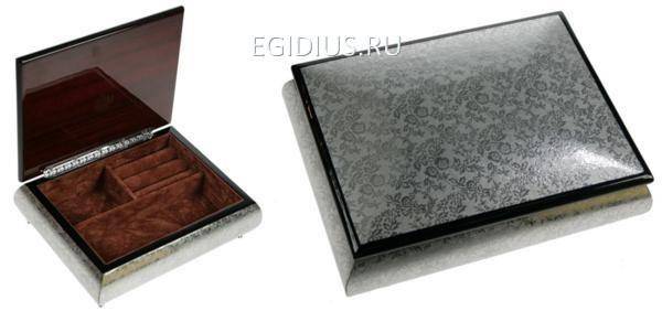 Шкатулка ювелирная MERCANTE 22*17*7см 110-810 фото 1 &mdash; Egidius.ru