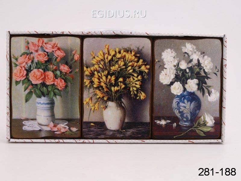 Комплект панно настенных из 3 шт. 319-407 фото 1 &mdash; Egidius.ru