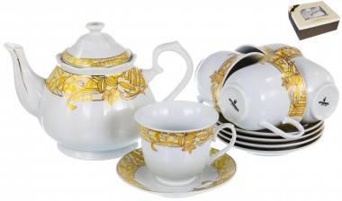 Чайный сервиз аврора «шедир» 13 предметов 901-009 — Egidius.ru