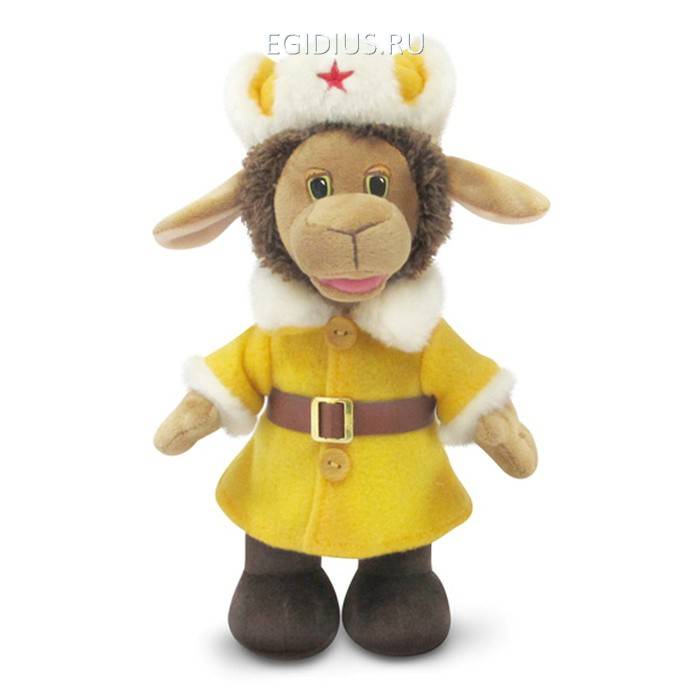 Мягкая игрушка "Барашек в тулупе" музыкальный  805-010 фото 1 — Egidius.ru