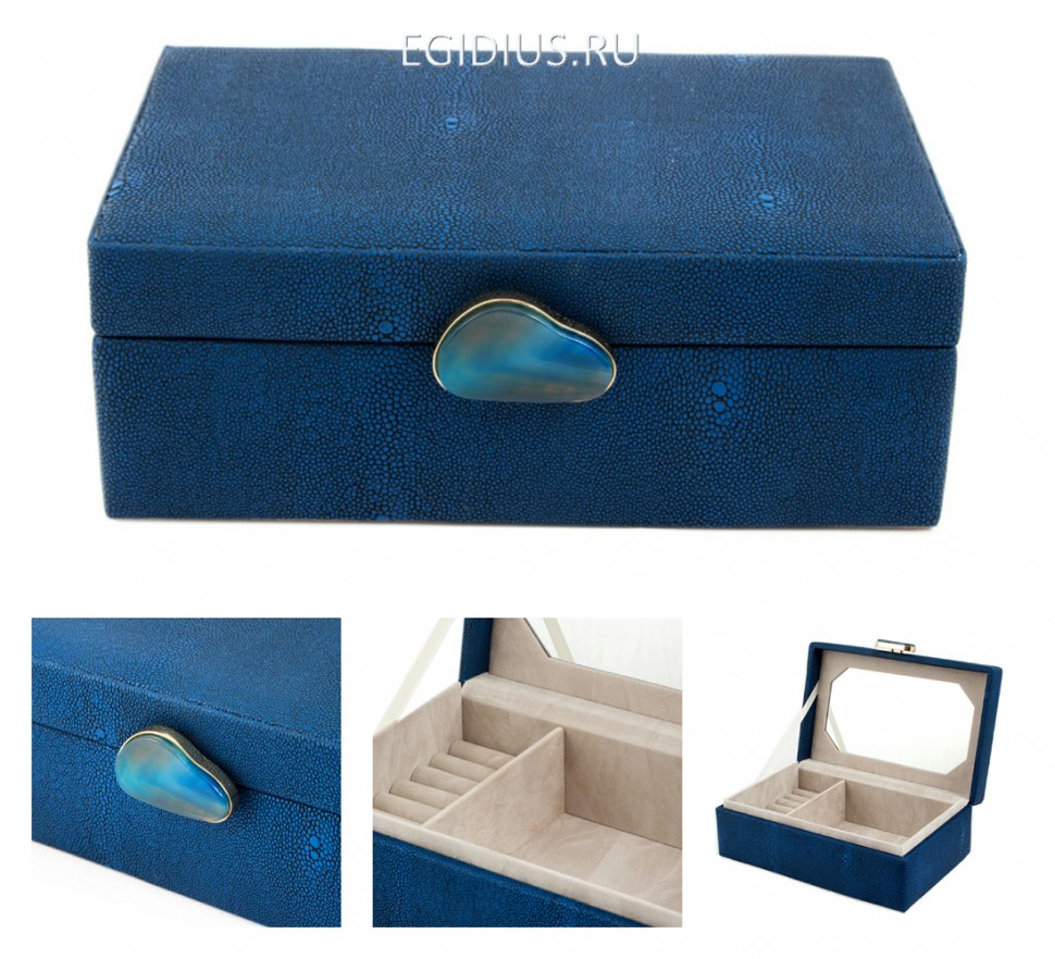 Шкатулка для ювелирных украшений 23*17*9см  109-068 фото 1 &mdash; Egidius.ru