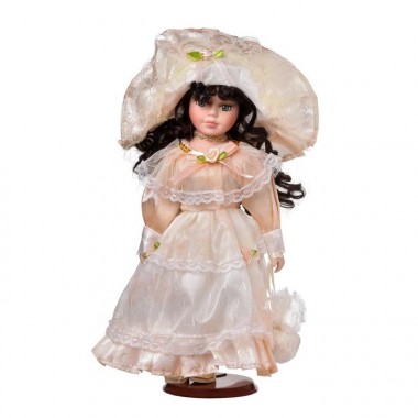 Кукла коллекционная &quot;Маленькая мисс в нежно-розовом платье&quot; 30 см 108-003 — Egidius.ru