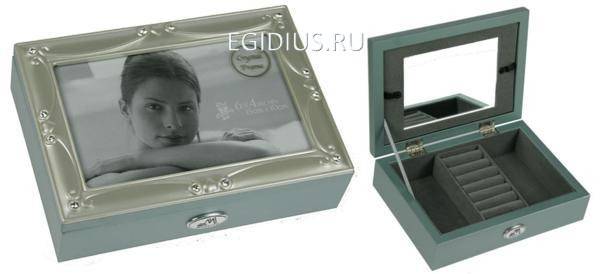 Шкатулка ювелирная Moretto 18*13*5см  110-143 фото 1 — Egidius.ru