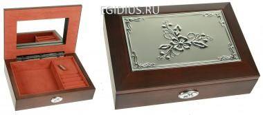 Шкатулка ювелирная Moretto музык. 18*13*5см  110-223 — Egidius.ru