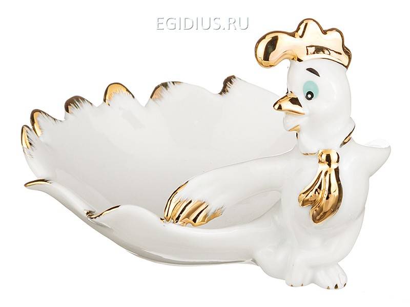 Подставка для украшений "петух" высота=9 см.  332-104 фото 1 — Egidius.ru