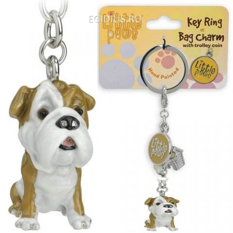 Брелок для ключей Bull Dog  201-505 фото 1 — Egidius.ru