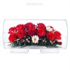 Цветы в стекле: Композиция из красных роз  200-113 фото 2 &mdash; Egidius.ru