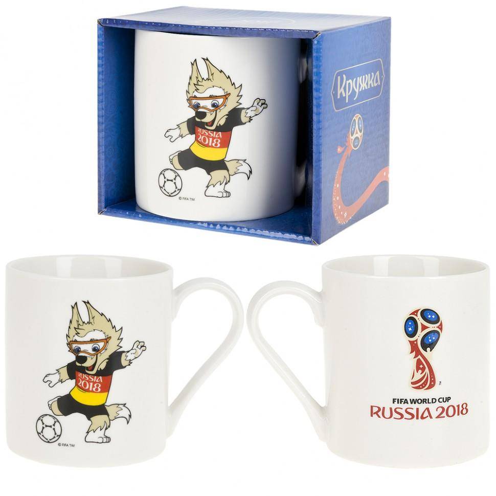 Кружка фарфоровая "ЧМ 2018/Германия" v=480мл.  406-228 фото 1 &mdash; Egidius.ru