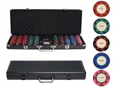 Набор для покера Casino Royale на 500 фишек 4-5-052 — Egidius.ru