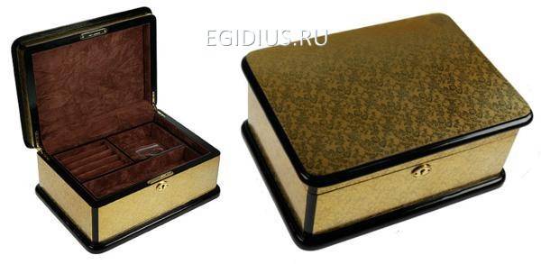 Шкатулка ювелирная MERCANTE 31*23*13см 110-811 фото 1 &mdash; Egidius.ru