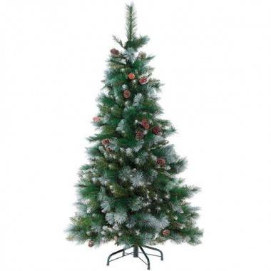 Елка искусственная &quot;Серебристая&quot;, 150 см, 499 в. 80-0076 — Egidius.ru