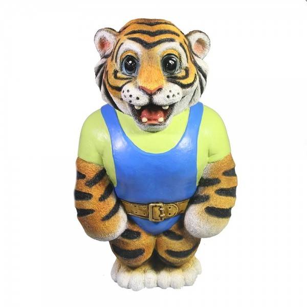 Фигура декоративная "Тигр атлет" L13,5W11H21 81-3042 фото 1 &mdash; Egidius.ru
