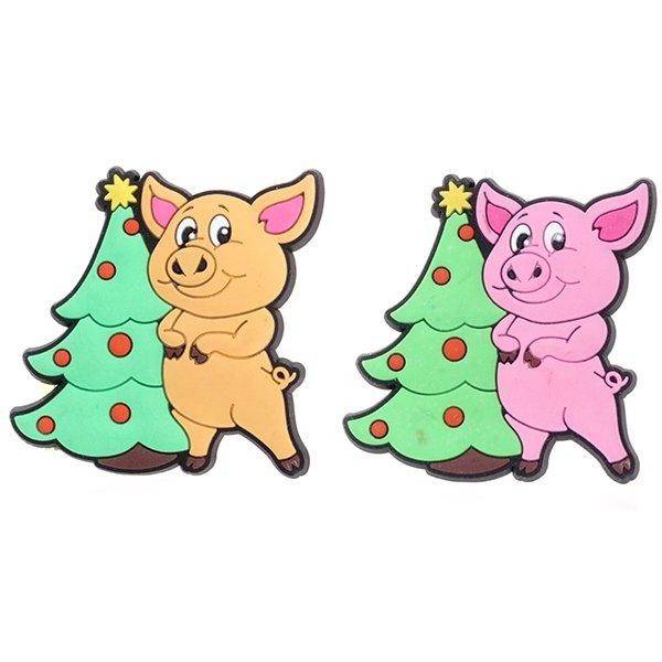 Магнит "Свинка", L5 W1 H6см, 2в 82-0332 фото 1 — Egidius.ru