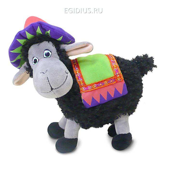 Мягкая игрушка "Барашек-мексиканец" музыкальный  805-011 фото 1 — Egidius.ru