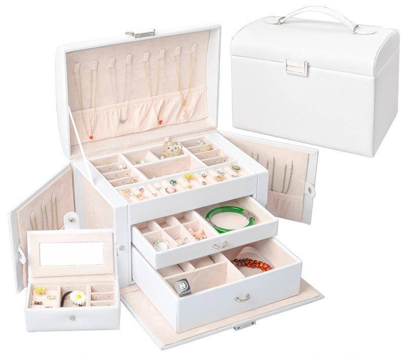 Шкатулка для украшений "Lavie" 25*17*17 см (бел) 270-252 фото 1 — Egidius.ru